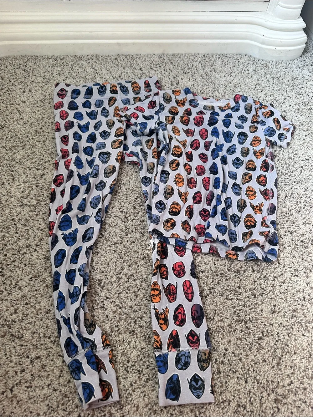 100% Organic Cotton PJs Superhero Size 8 GAP